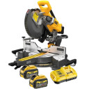 Akumuliatorinis kampinis pjūklas 305mm, 2x54V, 2x9Ah; DCS781X2-QW DEWALT