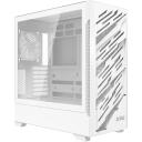Adata Korpus STARKERAIRBTFMTA-WHCWW, 464mm, 242mm, 496mm, 390mm GPU, 2x2.5"/1x3.5" įdėklai, 4x120mm ARGB ventiliatoriai