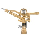 Regulējams rotējo&scaron;s pulsējo&scaron;s laistītājs, BRADAS, GKV656332SGW, 50m diametrā, 20-360&deg; regulējams