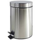 Besk Pr&uuml;gikast 9122280, 5l, pedaali avamine, metall (kroomitud viimistlus), eemaldatav plastmass koos k&auml;epidemega