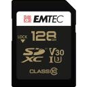 Emtec M&auml;lukaart ECMSD128GXC10SP, 128GB, 100MB/s, UHS-I, V30