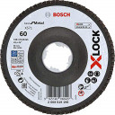 X-LOCK vēdekļveida slīpdisks X571 115mm;K60 2608619198 BOSCH