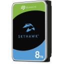 Seagate HDD ST8000VX010 8TB 5400RPM 256MB, SATA III, поддержка 64 HD камер, 24/7 работа, SkyHawk