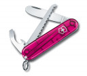 Nuga My First Victorinox, Pink Translucent 0.2373.T5 VICTORINOX