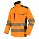 Hi-vis jacket Uranus, 2XL, Pesso, CL2, orange/black