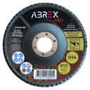 Slīpējamais disks lapiņu 125mm G24 Standard AXS24125 ABREX