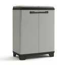 Waste sorting system Planet 110L 68x39x92cm grey/black 29209635 KETER