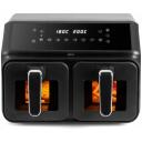 Eldom аэрофритюрница FR210 dualcrisp, 2200 W, 8 л, электронный термостат, 2 независимых ящика