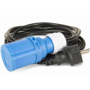Pagarinātājs CABLE WITH PLUG 380/50 EUR; 58851 RUBI