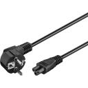 Goobay Baro&scaron;anas vads 68004, 1.8m, melns, CEE 7/7 uz C5, IEC-60320-C5