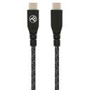 Tellur USB kabelis TLL155471, 100cm, 3A, PD60W, 480Mbps, izturīgs, 30000 locī&scaron;anu kalpo&scaron;anas laiks