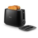 Philips | Daily collection toaster | HD2582/90 | Power 830 W | Number of slots 2 | Housing material Plastic | Black