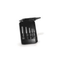 Skrūvju izvilkēju komplekts 5 daļas, KNIPEX, 9R4719013, M5-M20, CrV tērauds