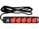 Hd Power Strip Ip 44 W. Ground 5S 3M YT-81242 YATO