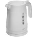Lafe Elektriskā tējkanna Essential S LAFCZA47544, 1.0 l, 1500 W, balta, 360&deg; pagriežamā bāze, ūdens līmeņa indikators