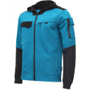 Elastīga darba jaka BEELITZ, melna/zila, XL (54), HT5K818-XL HOGERT