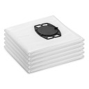 Fliisist filtrikotid KARCHER 2.885-753.0 5 tk NT 65, NT 70, NT 72, NT 75, NT 90