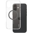 Care Чехол 1347, защитный чехол, Apple iPhone 16 Plus, 100% переработанный пластик, прозрачный/черный, MagSafe