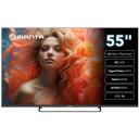 Manta televizors 55LUV125E, 55 collas, 3840 x 2160, 3 HDMI, 2 USB, 60 Hz, 10 W, HDR 10, Dolby Digital Plus, viesnīcas režīms