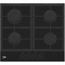 Beko Gāzes plīts HILG 642C5 SB, 4 zonas, 2900 W, 1800 W, 1000 W, 7400 W, 220-240 V, 50 Hz, balta