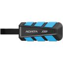 Adata SC740 500 GB SSD, SC740-500G-CBU, 1050 MB/s, 1000 MB/s, 10 Gbit/s, USB Type-C, melns