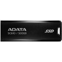 Adata V&auml;line SSD SC610-500G-CBK/RD 500GB, USB 3.2 Gen 2, lugemise kiirus 550MB/s, kirjutamise kiirus 500MB/s, must