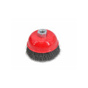 STEEL CRIMPED WIRE CUP BRUSH 65mm M14 AW55102 AWTOOLS