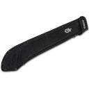 Gerber Machete 31-002076, 572cm, 589.7g, juodas peilis, nerūdijantis plienas, Gator Grip rankena, nailono dėklas
