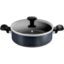 Tefal Pott H0567042, 24cm, alumiinium, klaasist kaas, titaankattega, sobib k&otilde;ikidele pliitidele