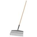 Gardena Rake PureLine 7028388, 43cm, Puit, Metall, Lehtedele