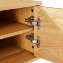 TV galds LINE 150x40xH50cm, melamīns ar ozola rakstu 45125