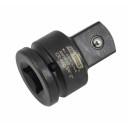 3/4" uz 1" ietekmes uzgaļa samazinā&scaron;anas adapteris, CrMo tērauds, 65mm, 440g, AW38717BL, AWTOOL