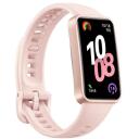Huawei Band 10 55020EEK, 1.47 collu AMOLED, 194 x 368 pikseļi, sirdsdarbības monitors, ūdensizturīgs, Bluetooth, rozā
