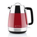 Elektriskā tējkanna ar 2150 W jaudu, 1.7 L ietilpību un 360° rotācijas bāzi Storio Kettle ETA918690030 Red ETA