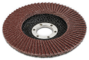 Abrasive flap discs Ø 115mm, KREATOR, KRT255004, abrasiivsuurus: 60