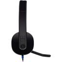 Logitech k&otilde;rvaklapid 981-000480, 20 &Omega;, 20 - 20000 Hz, 1.8 m kaabel, must, m&uuml;rasummutav mikrofon, digitaalne helikontroll