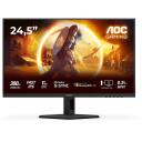 AOC monitor 25G4SRE, 24,5'', FHD, 310 Hz, 0,3 ms, 1920 x 1080 pikslit, 400 cd/m&sup2;, 2 x HDMI, USB keskpunkt
