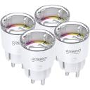 Gosund nutikas pistik EP2-Z-4, 10A, 100-240V AC, 50/60Hz, ZigBee, kaugjuhtimine, energiatarbimise j&auml;lgimine, ajakavad, taimer
