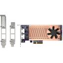 Qnap tīkla adapteris QM2-2P2G2T, 2 x 2.5GBASE-T, PCIe, 2500 Mbit/s, 152.65 mm, 68.9 mm, 20.6 mm