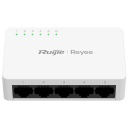 Ruijie Reyee RG-ES05F | 5-Port 10/100 Mbps Unmanaged Network Switch — Sleek White Design