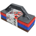 Kempinėlė su rankena JUOSTOLĖ IR 3 PLOKŠČIŲ RINKINYS 10";, 25cm; 20900 RUBI