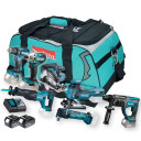 Akumulatora instrumentu komplekts 18V, 2x5.0Ah, DLX7021TX1 LXT MAKITA