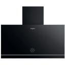 Whirlpool Gartraukis WHVA 62F LM K, 59.8 cm, 485 m&sup3;/h, 3 greičiai, mechaninis valdymas, LED, juodas