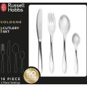 Russell Hobbs Cologne galda piederumu komplekts RH02221EU7, 16 gab., nerūsējo&scaron;ais tērauds