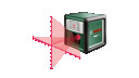 Krustlīniju lāzers Quigo Plus, 0603663602 BOSCH