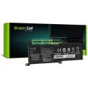 Green Cell Aku LE125, 7.4V, 3500mAh, LiPo, Must, &Uuml;hildub Lenovo IdeaPad 320-14IKB, 320-15ABR