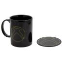 Paladone Xbox kruus ja metallaluse PP10613XB, 300 ml, must, ametlikult litsentseeritud Xbox toode, alus korkp&otilde;hjaga