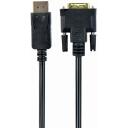 Gembird DisplayPort į DVI adapteris CC-DPM-DVIM-3M, ilgis 3 m, jungtis 1: DisplayPort, jungtis 2: DVI