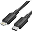 Vention USB-C į Lightning kabelis 2m juodas LAKBH, 1 Type-C vyras, 1 Lightning vyras, 3A, 480Mbps