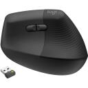 Logitech USB optiline hiir RIGH 910-006494, 4000 DPI, 4 nuppu, AA aku, vertikaalne disain, ergonoomiline